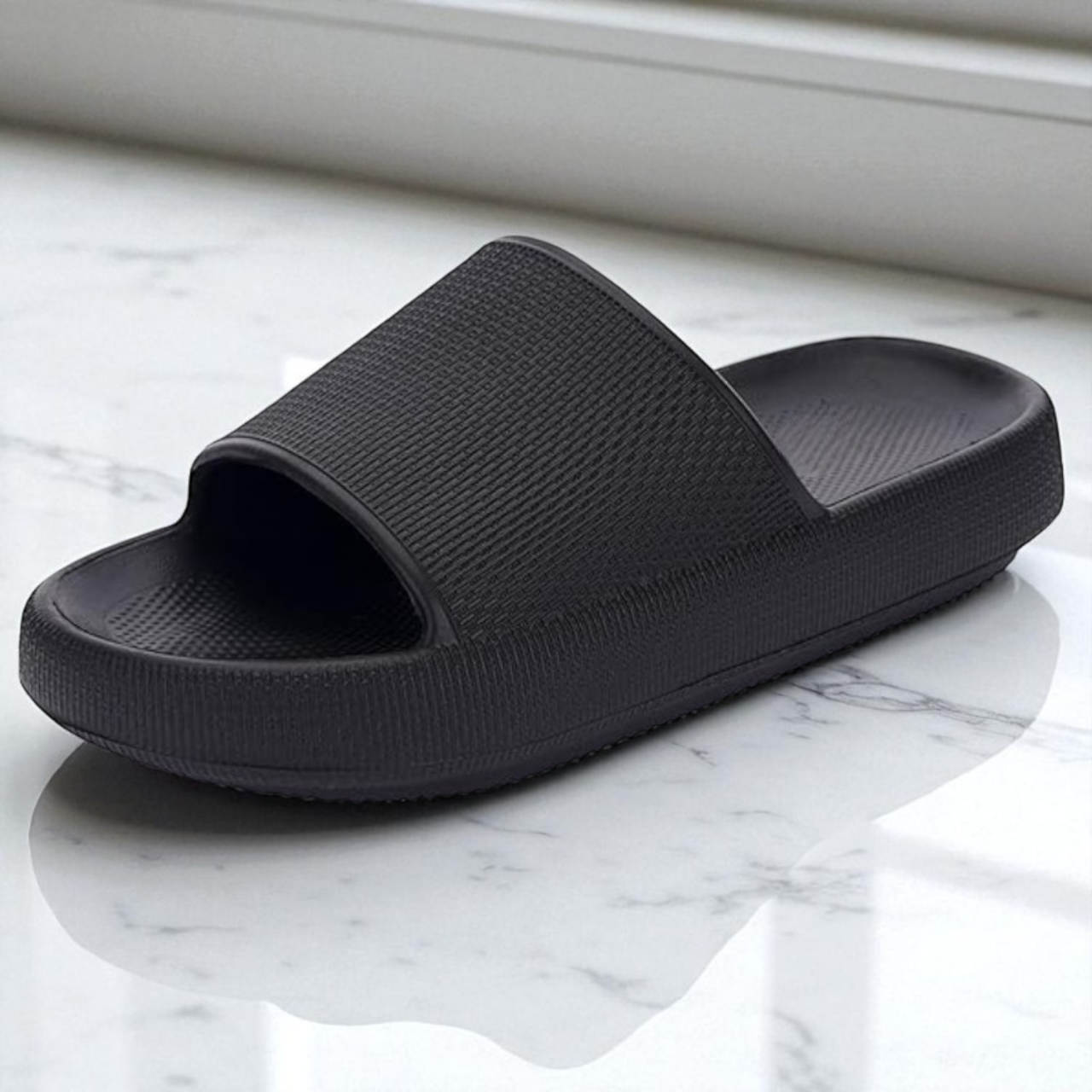 Pillow Slippers For Women And Men With Cushioned Thick Sole