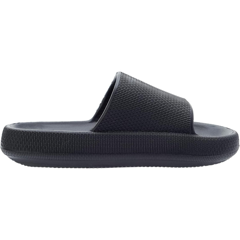 Streamlined Comfort Pillow Slides - Comfy Platform Shoes