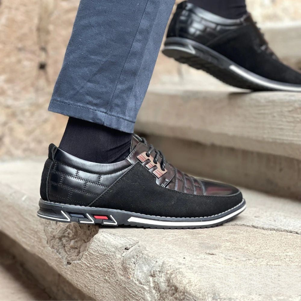 Gatsby Stylish Orthopedic Leather Shoes - Comfy Platform Shoes