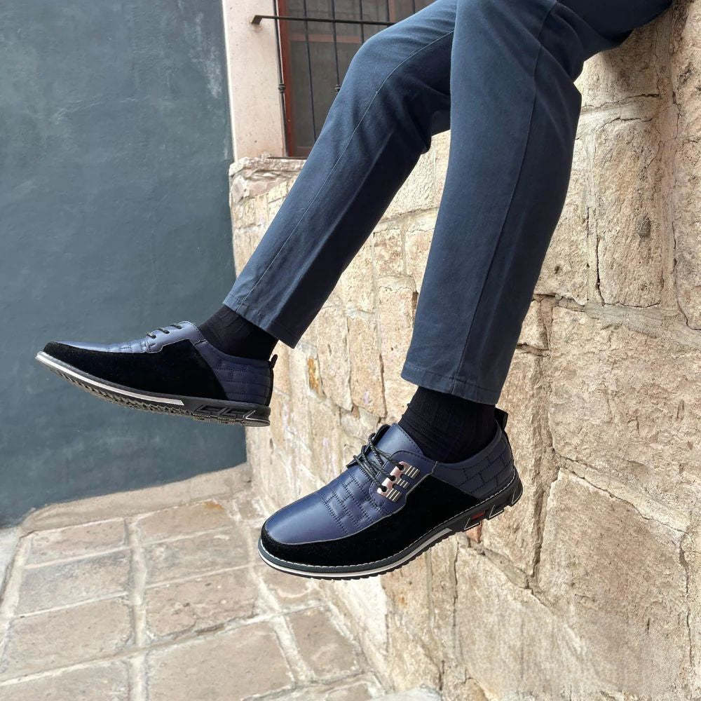 Gatsby Stylish Orthopedic Leather Shoes - Comfy Platform Shoes