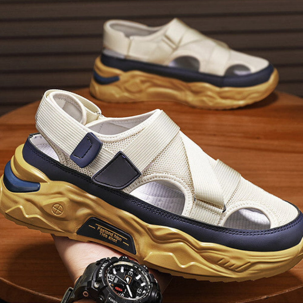 Summer Mesh Sandals - Comfy Platform Shoes