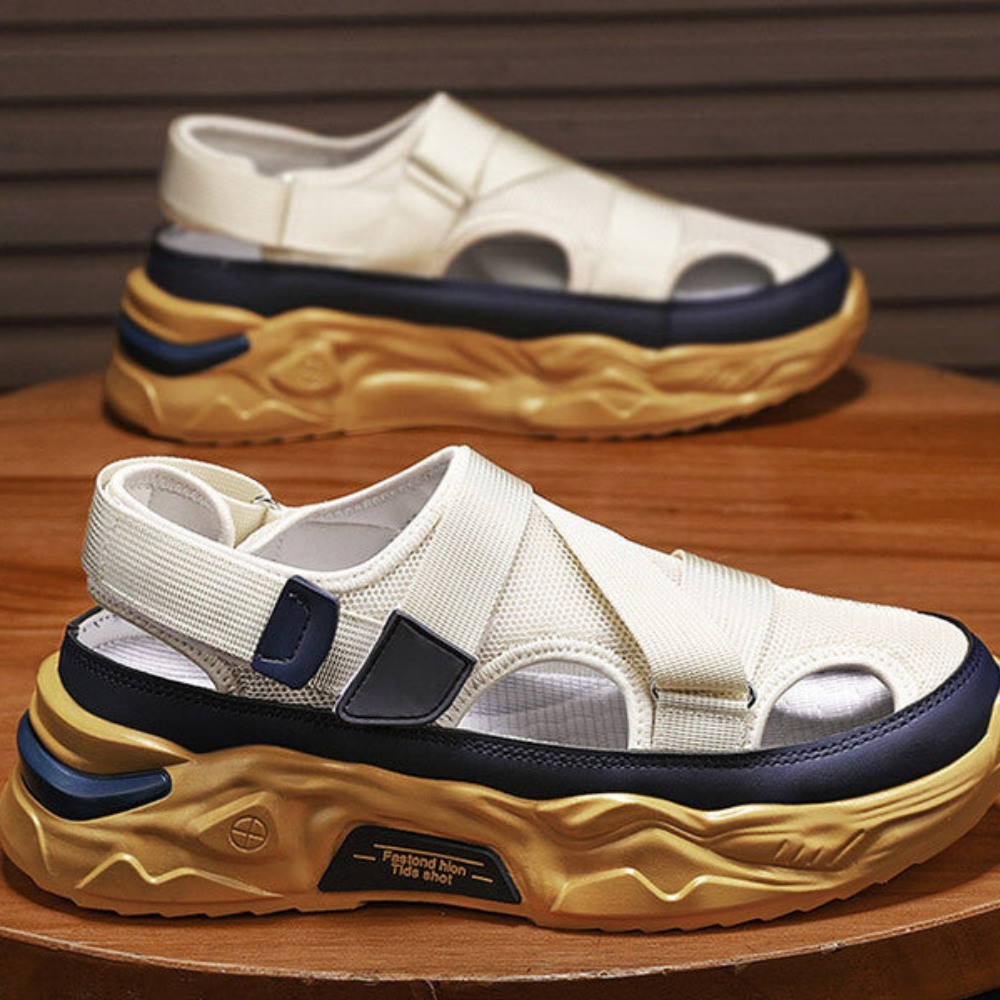 Summer Mesh Sandals - Comfy Platform Shoes