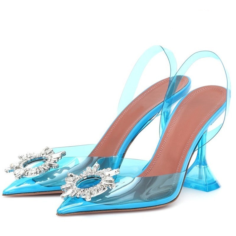 Comfortable Party Heeled Sandals - Comfy Platform Shoes