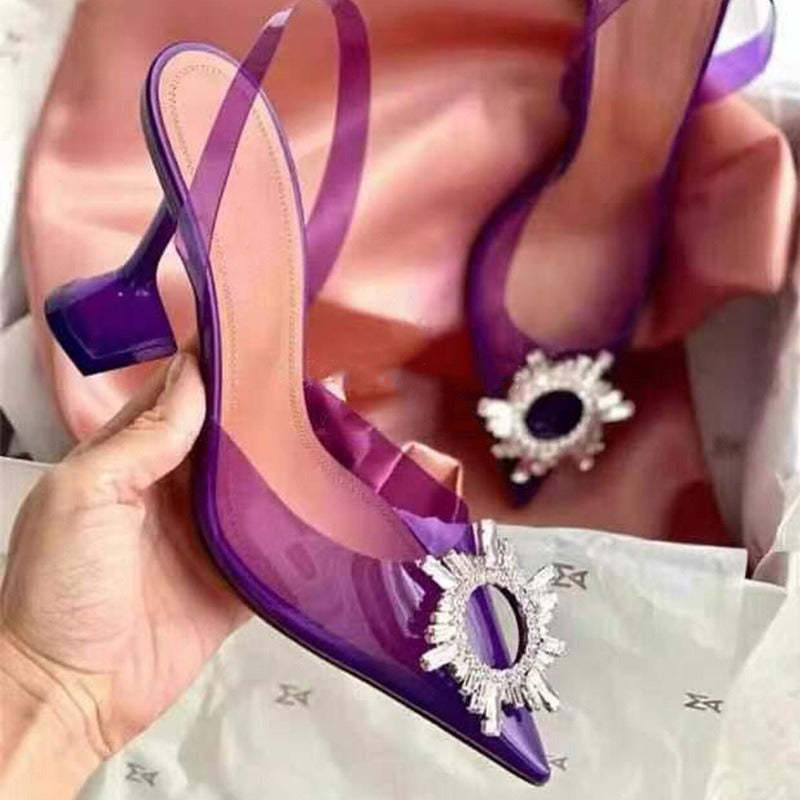Comfortable Party Heeled Sandals - Comfy Platform Shoes