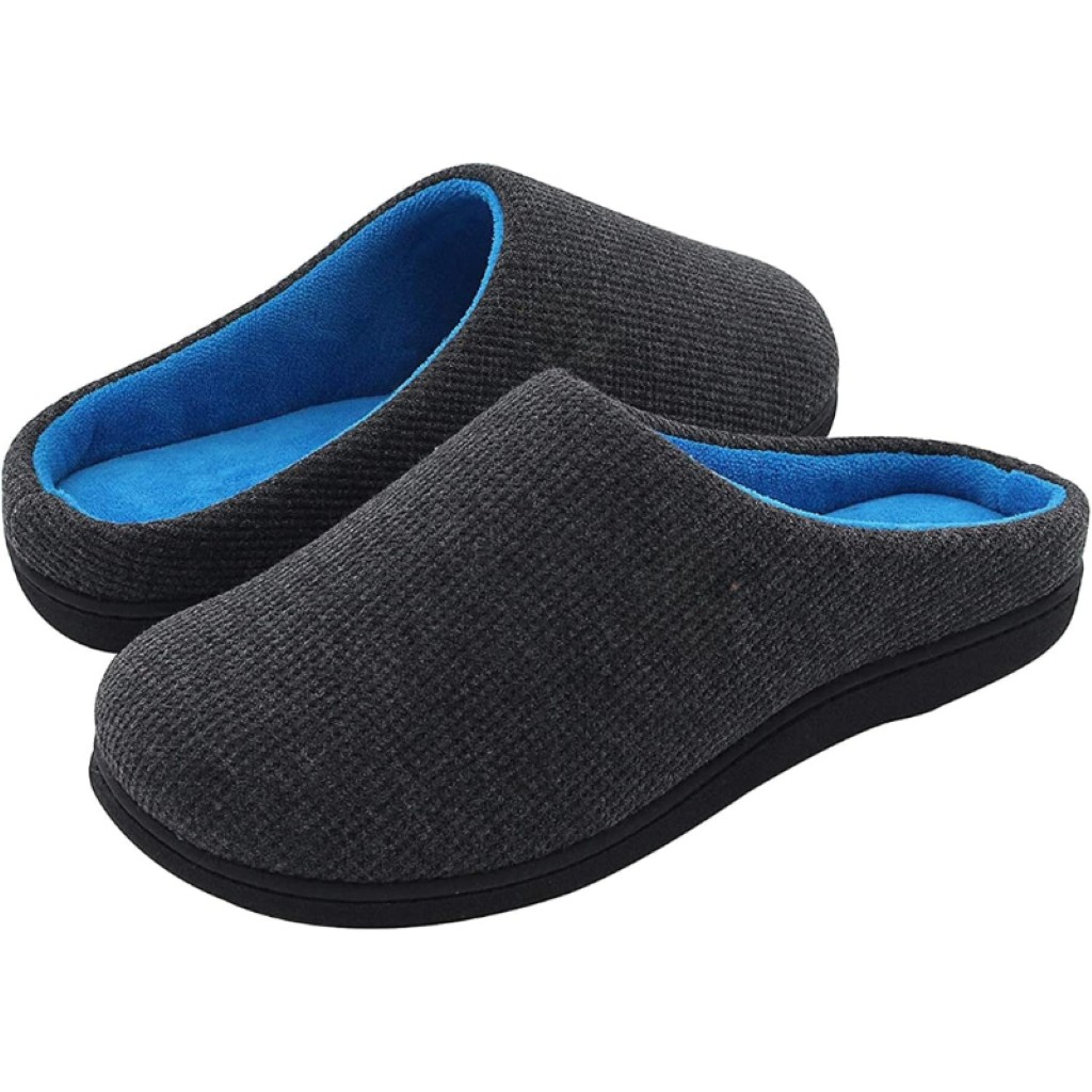Two Tone Memory Foam Slipper