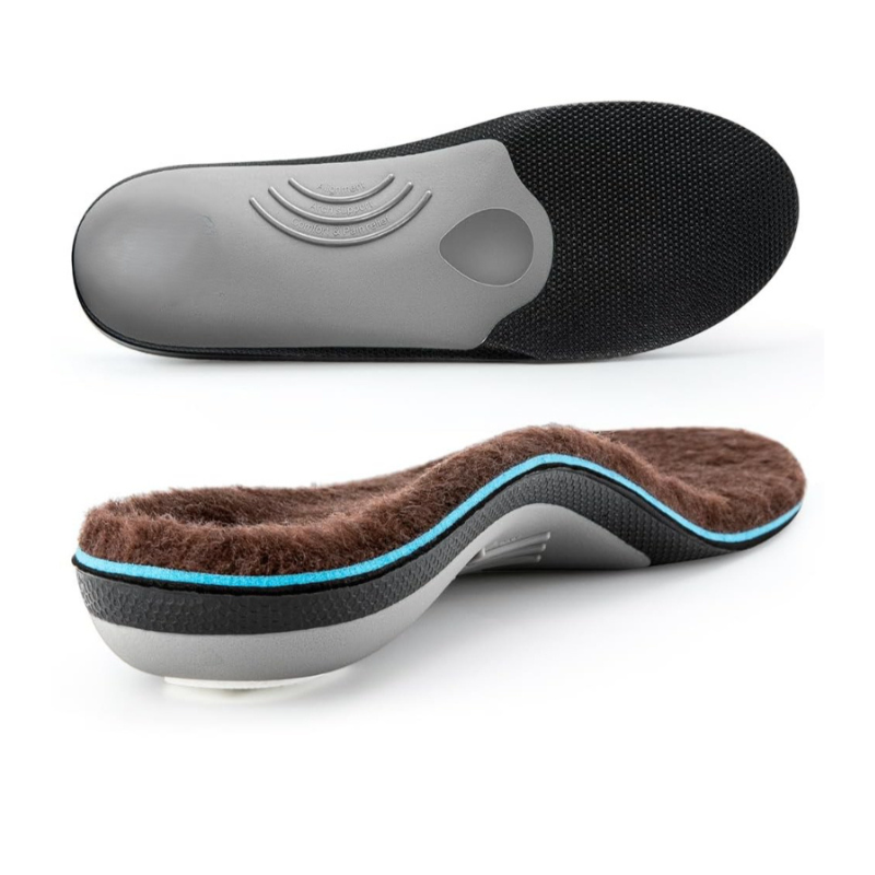 Heavy Duty Orthotic Insoles High Arch Support Inserts for Pain Relief