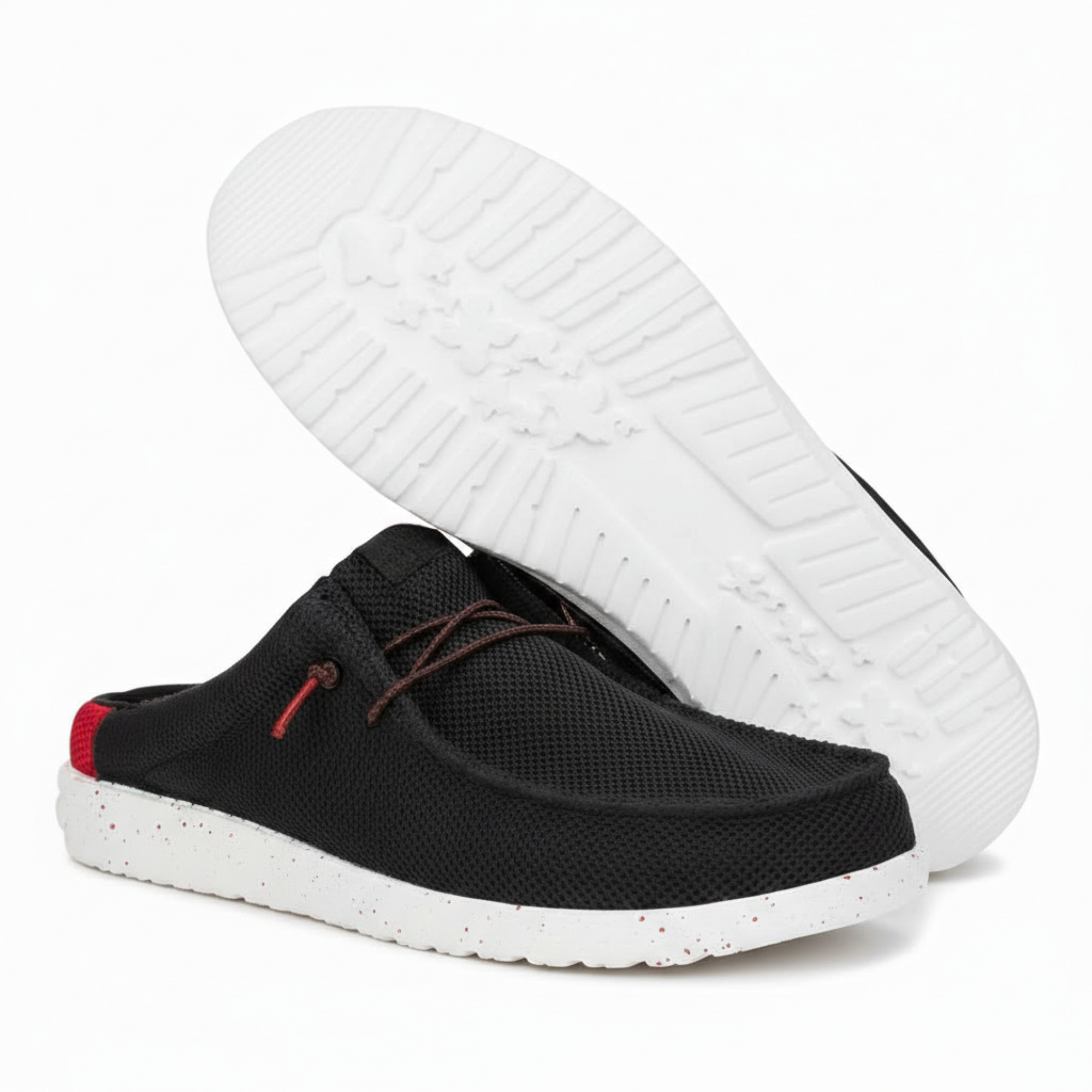 Classic Canvas Slip On Shoe With Flexible Outsole For Men