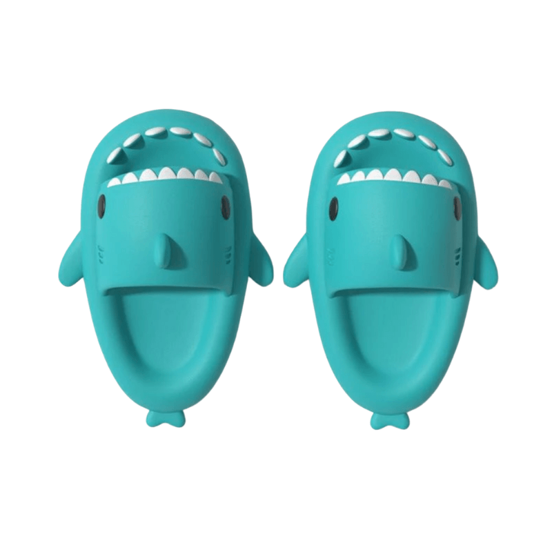 Shark Cloud Slides - Comfy Platform Shoes