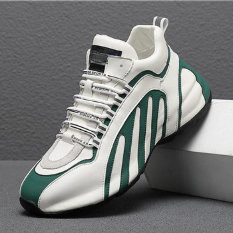 Sleek Air Cushioned Athletic Sneakers - Comfy Platform Shoes