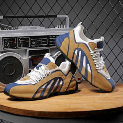 Sleek Air Cushioned Athletic Sneakers - Comfy Platform Shoes