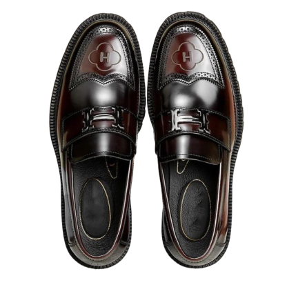 Classic High Gloss Formal Loafers - Comfy Platform Shoes