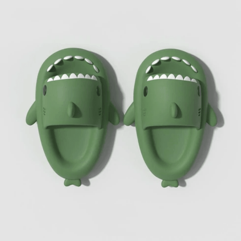 Shark Cloud Slides - Comfy Platform Shoes