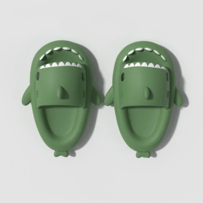Shark Cloud Slides - Comfy Platform Shoes