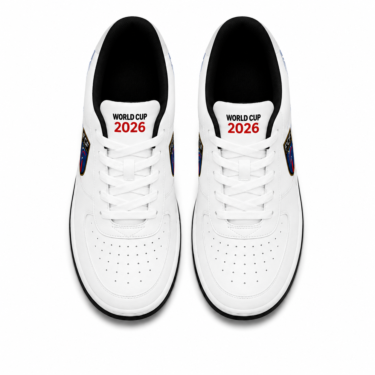 World Cup 2026 Cape Verde Football Fan Printed Shoes
