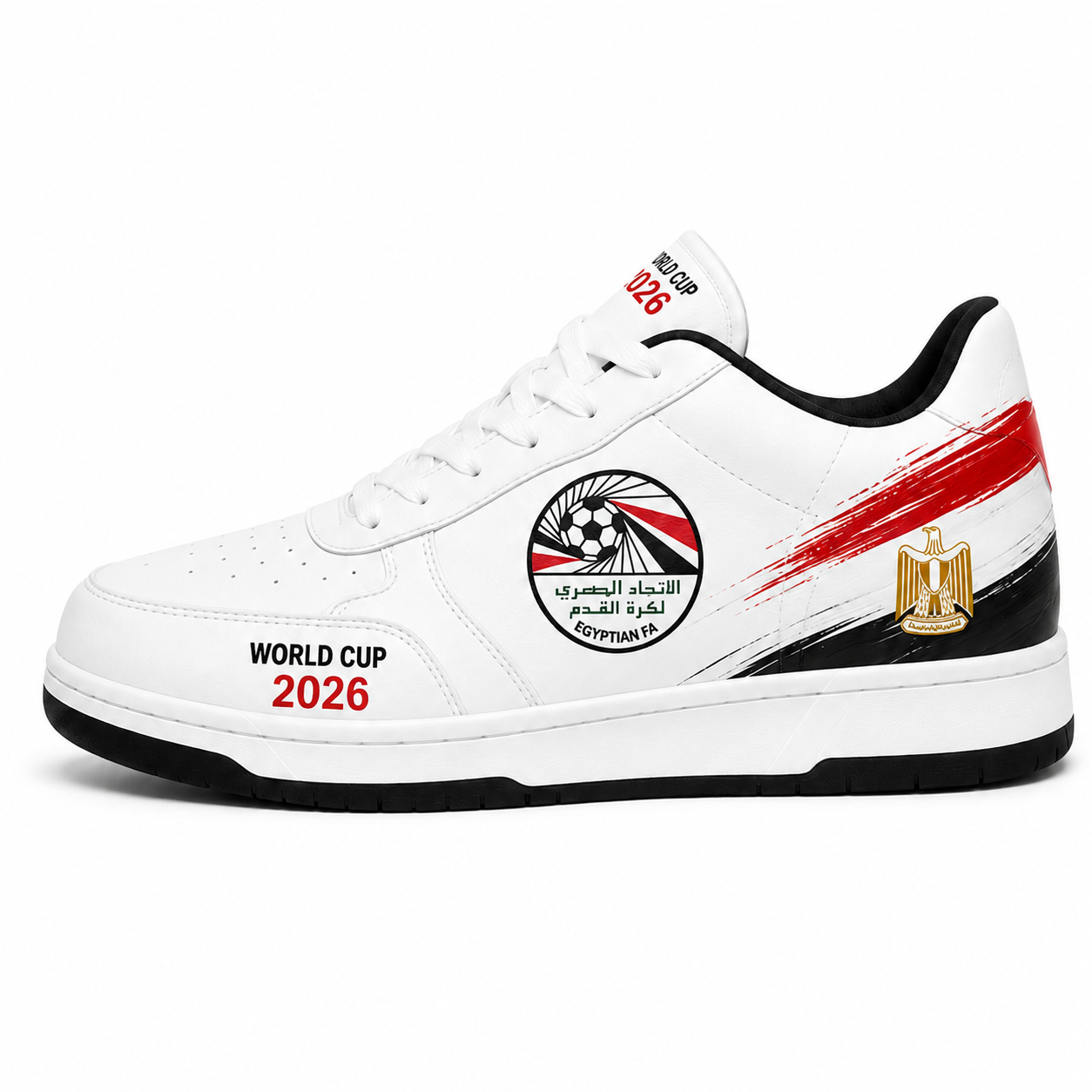 World Cup 2026 Egypt Football Fan Printed Shoes