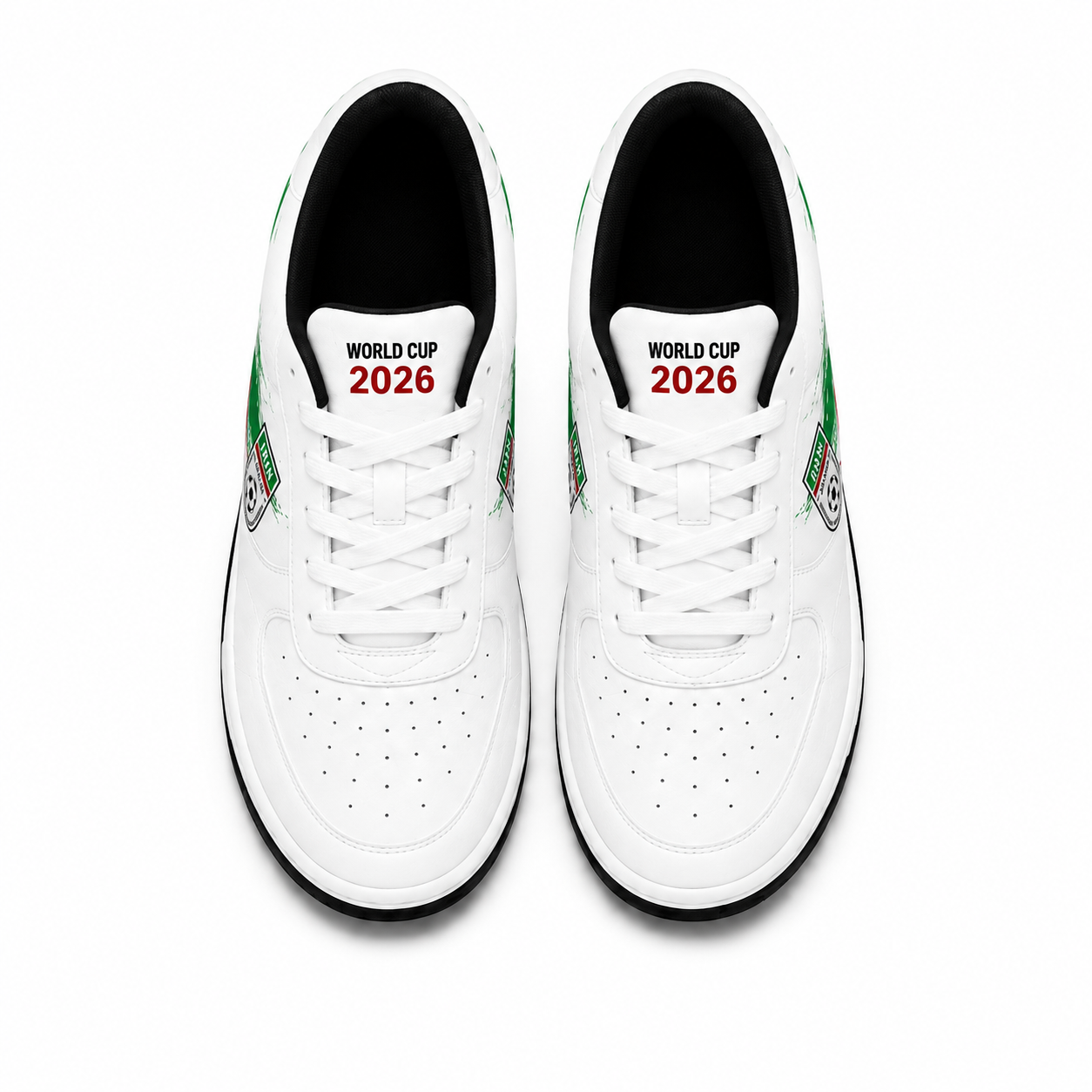 World Cup 2026 Iran Football Fan Printed Shoes