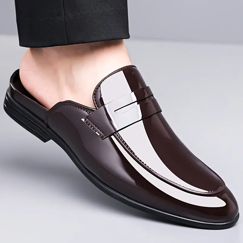 Classic Slip On Formal Mule Clog Shoes For Men