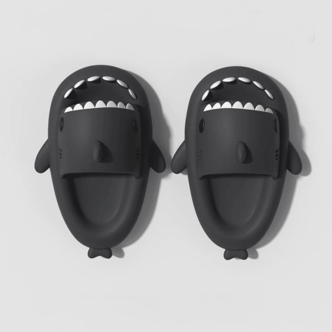 Shark Cloud Slides - Comfy Platform Shoes