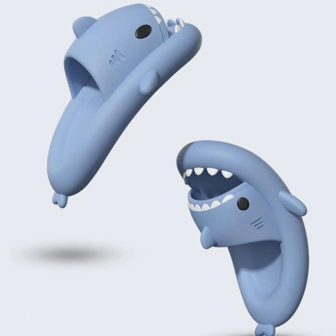 Shark Cloud Slides - Comfy Platform Shoes