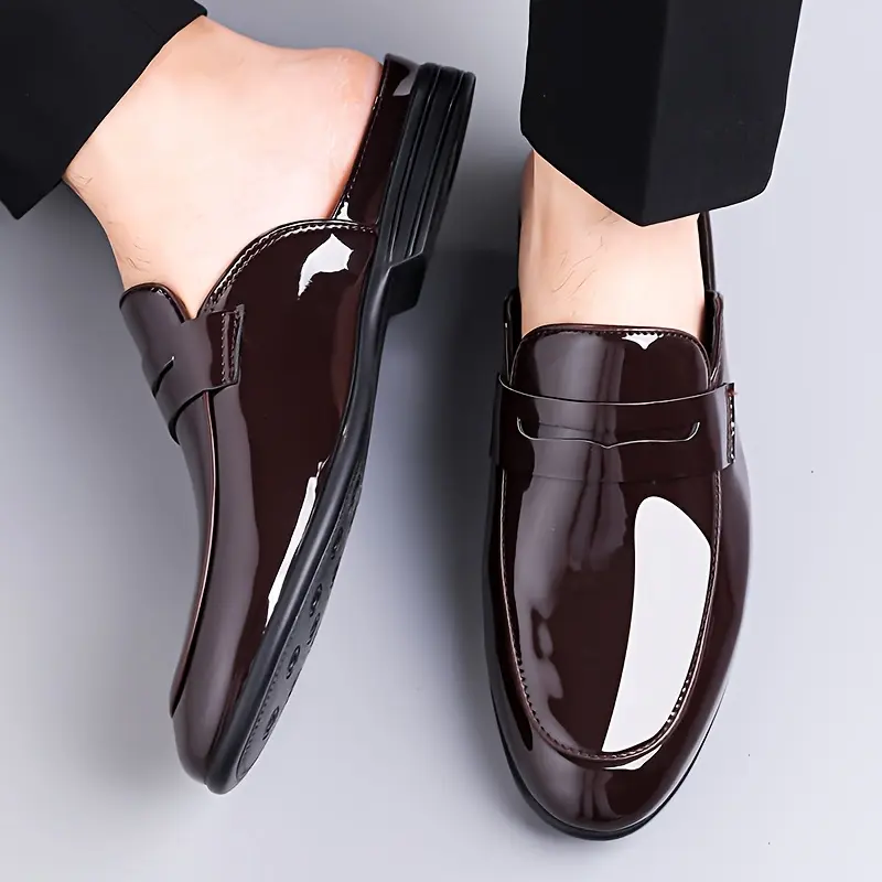 Classic Slip On Formal Mule Clog Shoes For Men