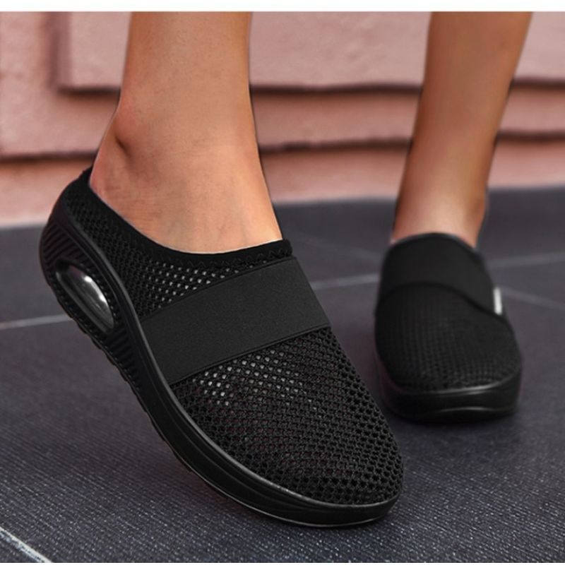 Cushion Breathable Casual Shoes - Comfy Platform Shoes