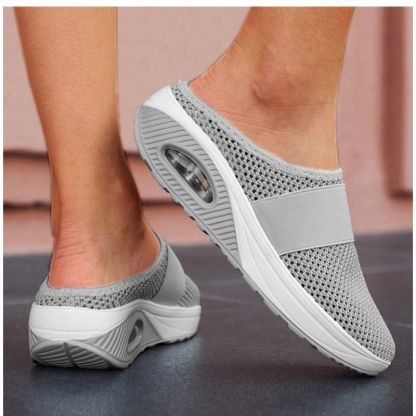 Cushion Breathable Casual Shoes - Comfy Platform Shoes