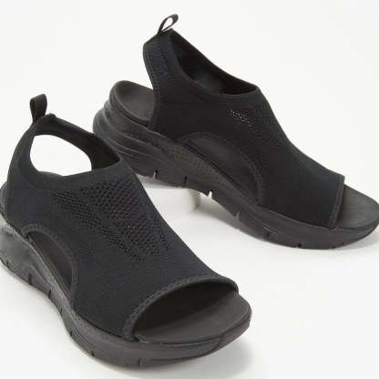 Comfort Casual Wedge Sandals For Women - Comfy Platform Shoes