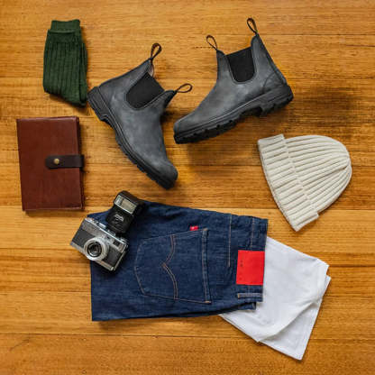 Vintage Chelsea Boots - Comfy Platform Shoes