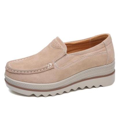 Comfy Slip-On Platform Shoes - Comfy Platform Shoes
