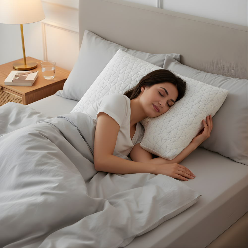 Sleep Goods Adjustable Cut Out Queen Pillow