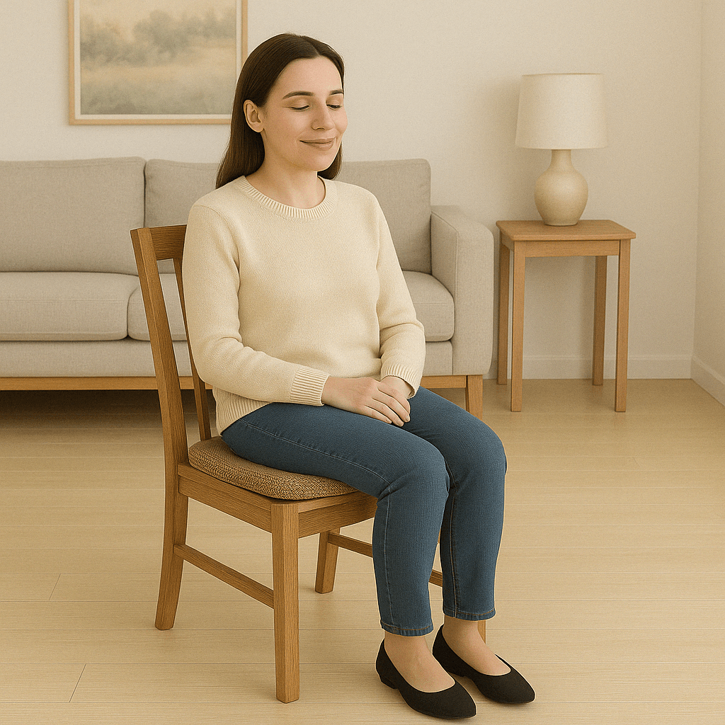 Square Textured Chair Seat Cushion - Comfy Sofa Cover