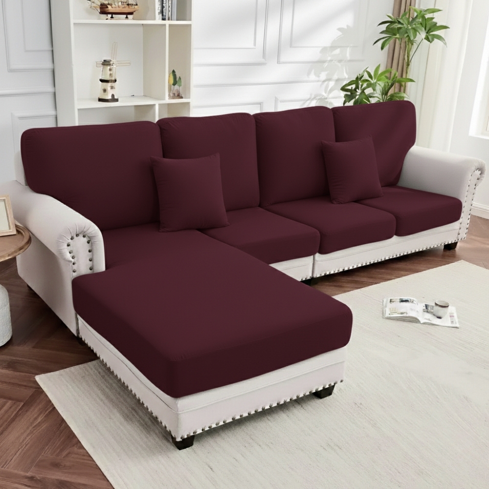 Couch Covers Velvet Sofa Cushion Cover Stretch