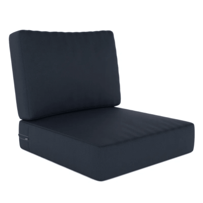 Outdoor Seat and Back Cushion Set – Weather-Resistant Foam Pads for Lounge Seating - Comfy Sofa Cover