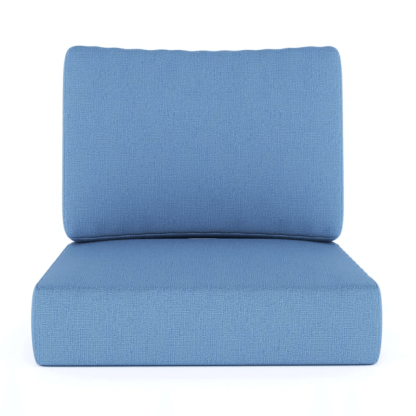 Outdoor Seat and Back Cushion Set – Weather-Resistant Foam Pads for Lounge Seating - Comfy Sofa Cover