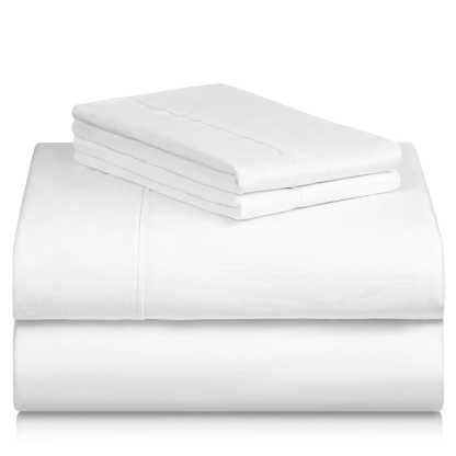 Pack Of 4 Cooling Microfiber Sheet Set Deep Pocket Wrinkle Free