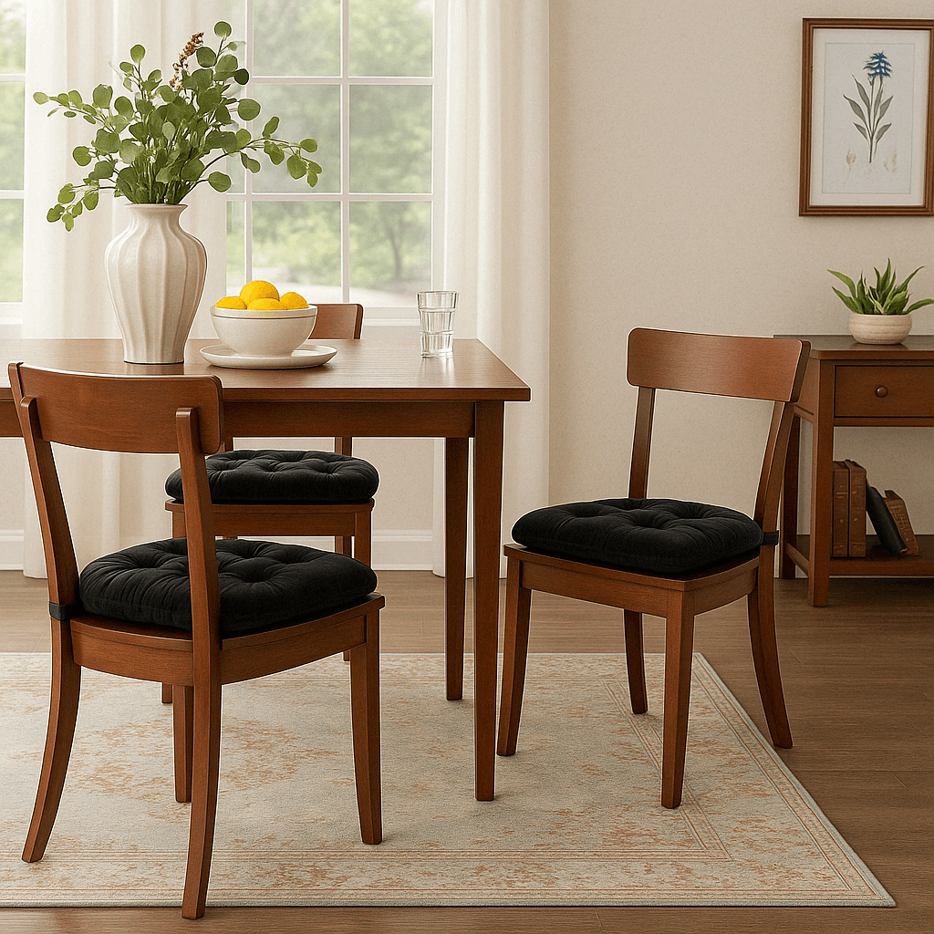 Fluffy Chair Cushion Set For Dining Chairs - Comfy Sofa Cover