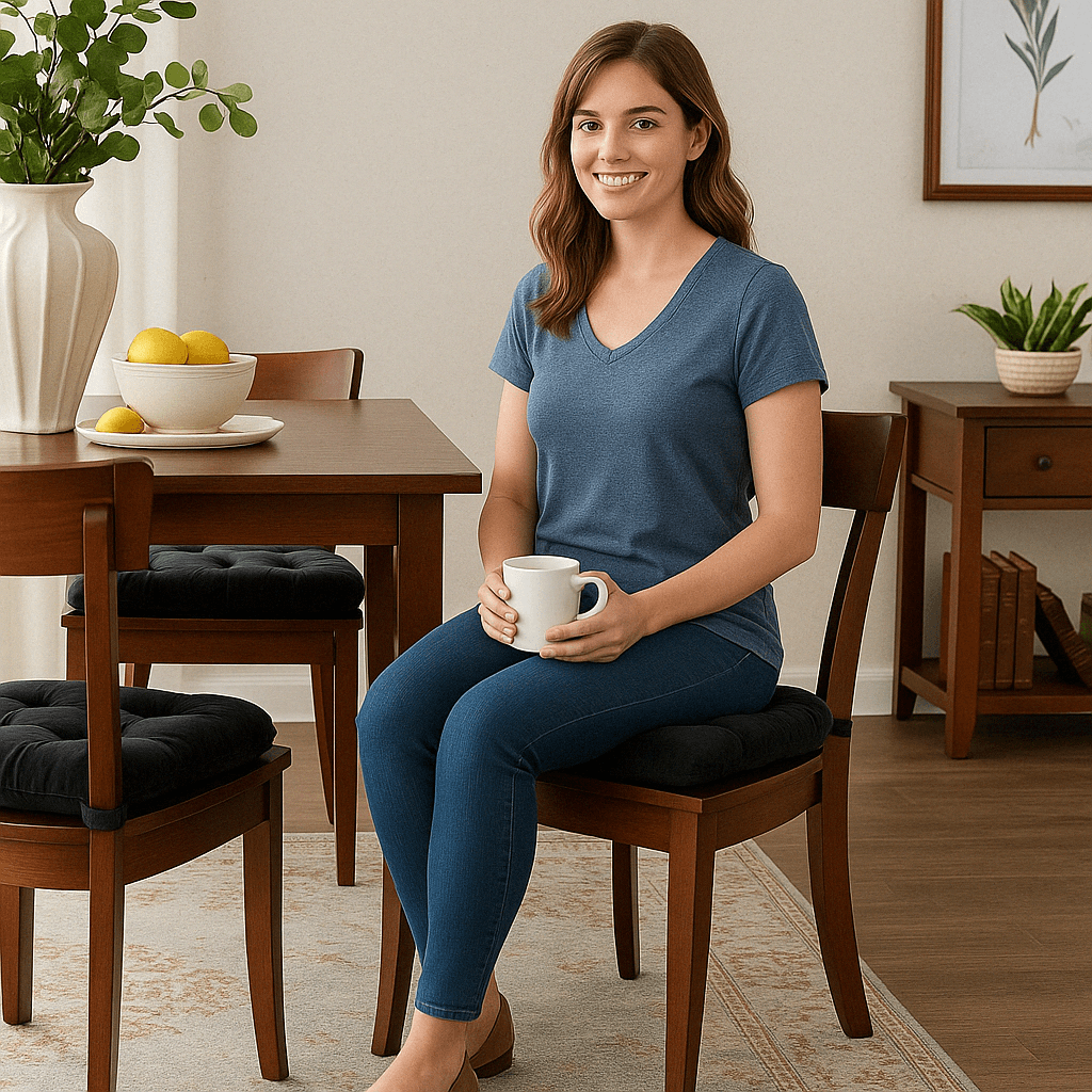 Fluffy Chair Cushion Set For Dining Chairs - Comfy Sofa Cover