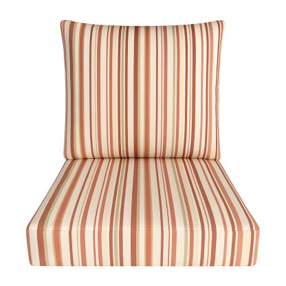 2 Piece Outdoor Deep Seat Set With Removable Covers - Comfy Sofa Cover