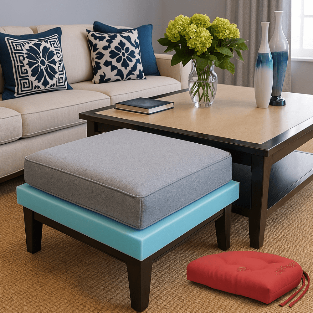 High Density Foam Cushion For DIY Upholstery And Craft Projects - Comfy Sofa Cover