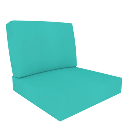 Outdoor Seat and Back Cushion Set – Weather-Resistant Foam Pads for Lounge Seating - Comfy Sofa Cover
