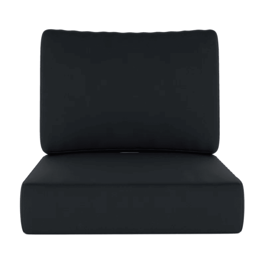 Outdoor Seat and Back Cushion Set – Weather-Resistant Foam Pads for Lounge Seating - Comfy Sofa Cover