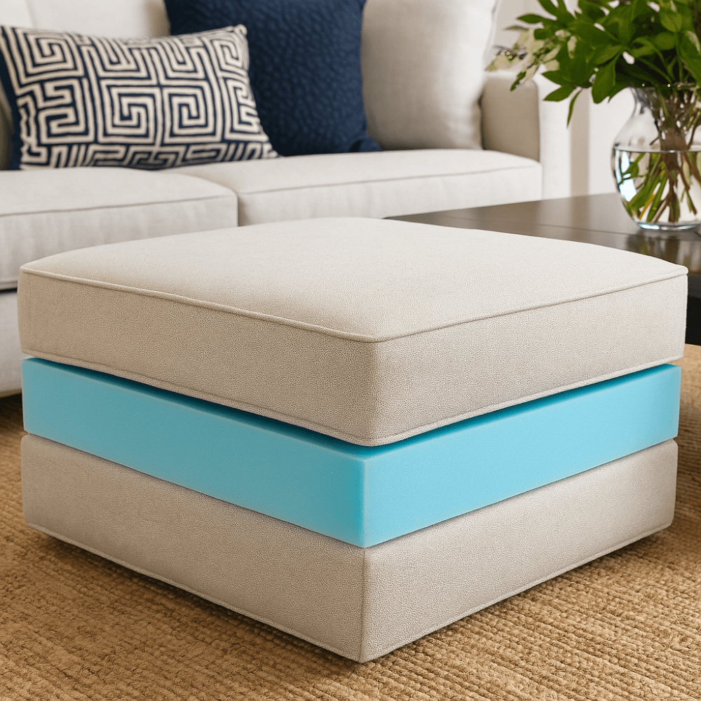 High Density Foam Cushion For DIY Upholstery And Craft Projects - Comfy Sofa Cover