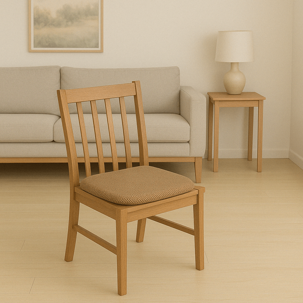 Square Textured Chair Seat Cushion - Comfy Sofa Cover