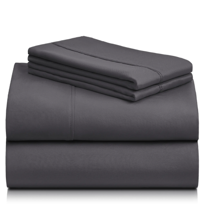 Pack Of 4 Cooling Microfiber Sheet Set Deep Pocket Wrinkle Free