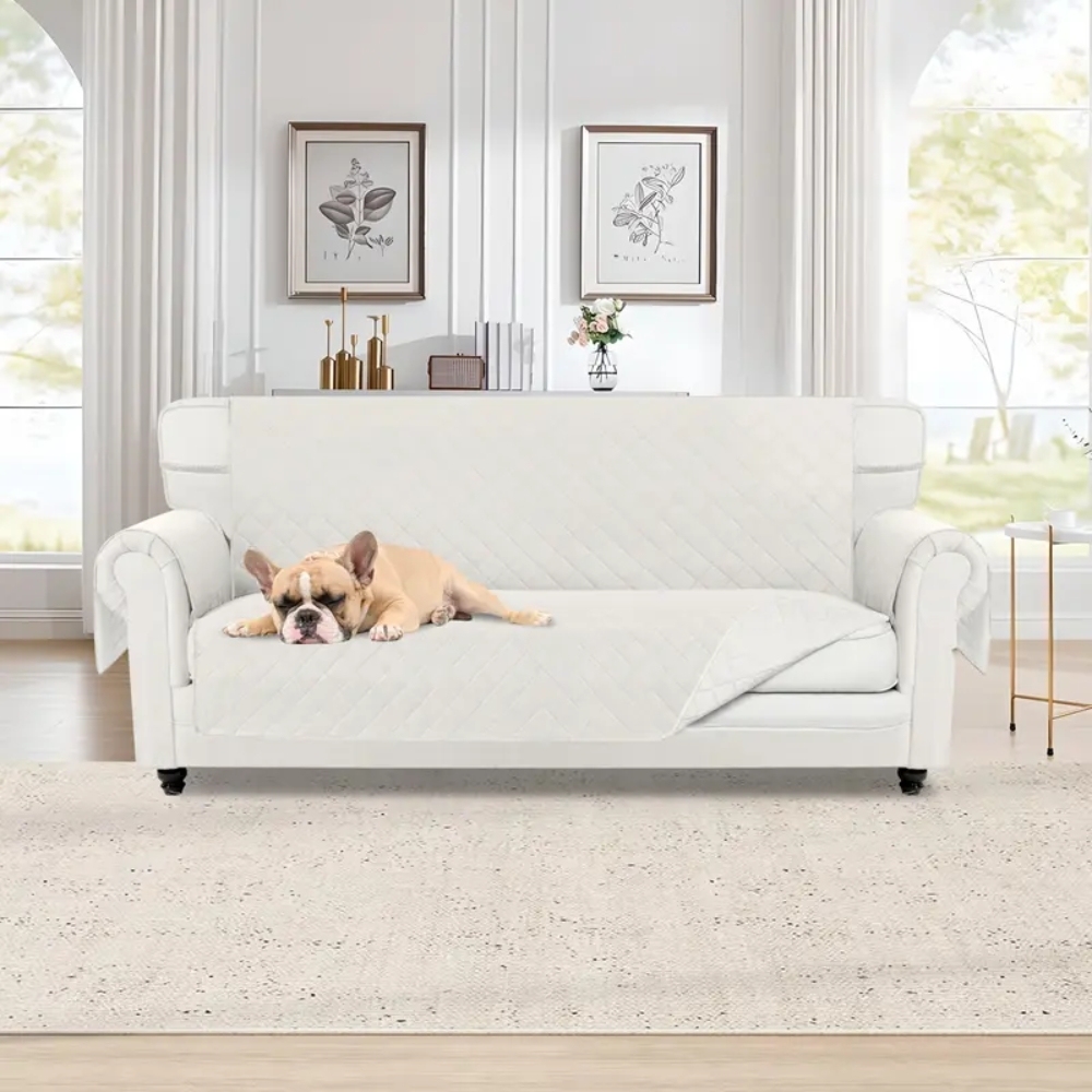 Reversible Couch Cover, Water Resistant Sofa Protector Slipcover for 1/2/3/4 Seater