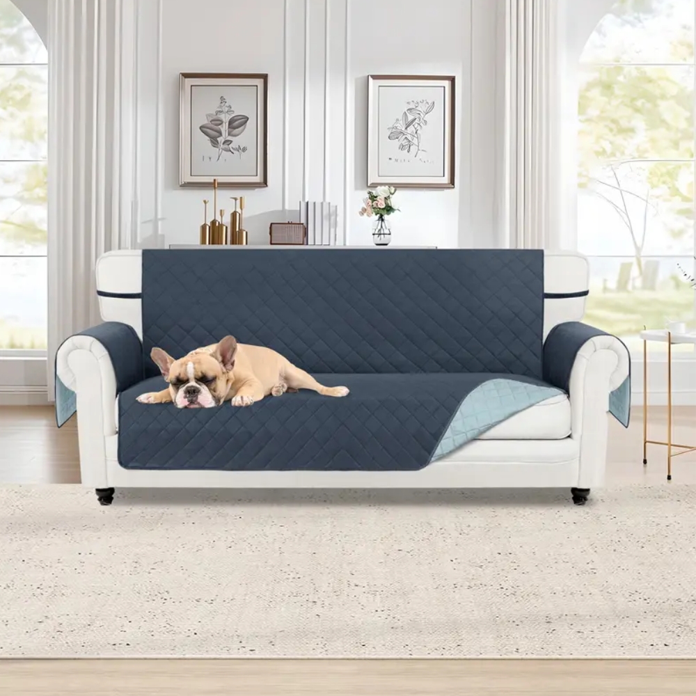 Reversible Couch Cover, Water Resistant Sofa Protector Slipcover for 1/2/3/4 Seater