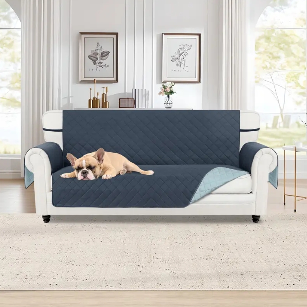 Reversible Couch Cover, Water Resistant Sofa Protector Slipcover for 1/2/3/4 Seater