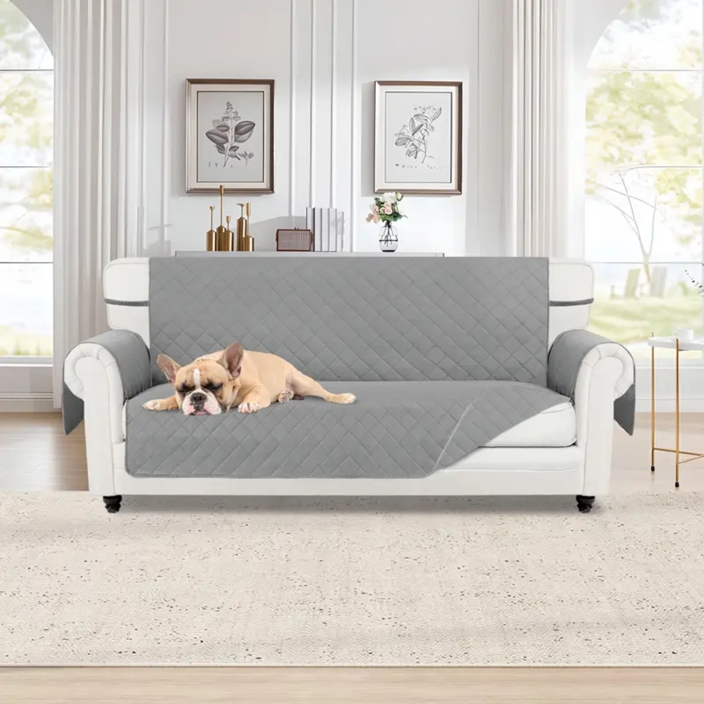 Reversible Couch Cover, Water Resistant Sofa Protector Slipcover for 1/2/3/4 Seater