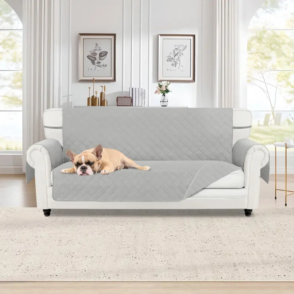 Reversible Couch Cover, Water Resistant Sofa Protector Slipcover for 1/2/3/4 Seater