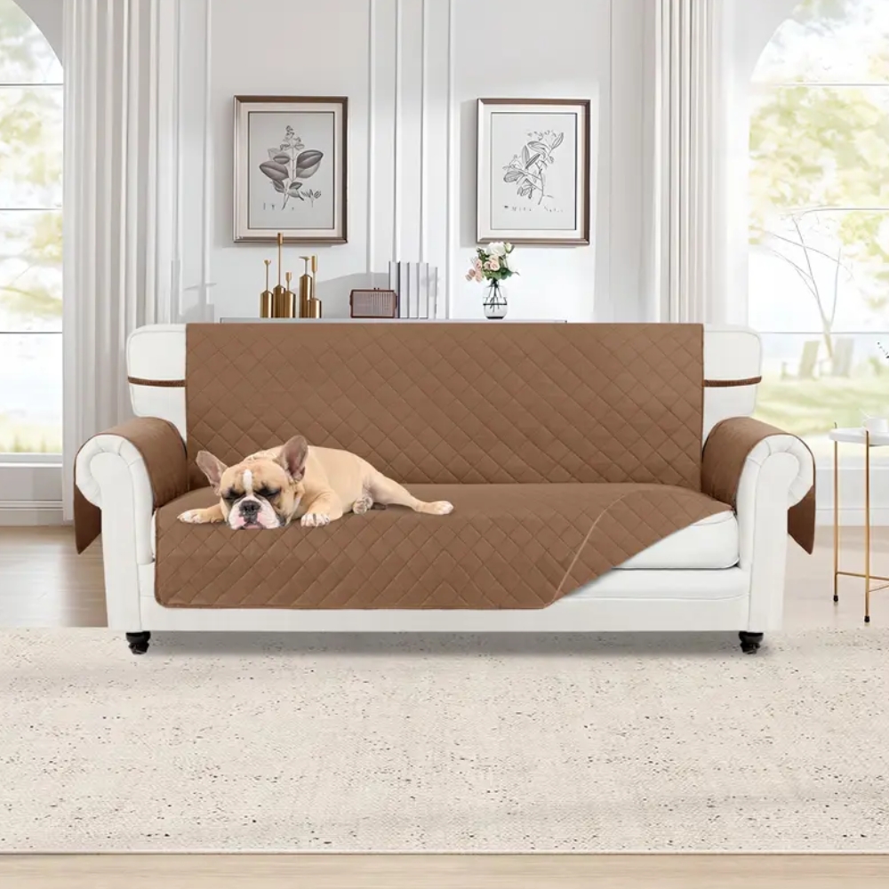 Reversible Couch Cover, Water Resistant Sofa Protector Slipcover for 1/2/3/4 Seater